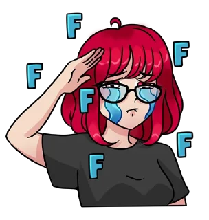 Telegram sticker 😭 МИРАЙ | @miraicall