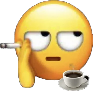 Telegram sticker ☕️ xiiwel '2 @brokendayagain