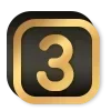 Sticker 3⃣ Gold ABC ➤ @emoji_room