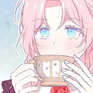 Telegram sticker ☕ Lotus