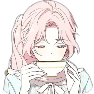 Telegram sticker ☕ Lotus