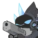 Sticker 🔫 JF's trash animated