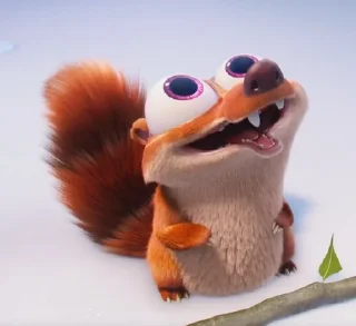 Telegram sticker 🌟 Белки и орех 🌰