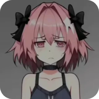Telegram sticker 👄 Femboy by @anko_uguisu_haha