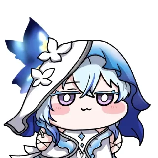 Telegram sticker 🤔 CURIthering Waves :: @fStikBot