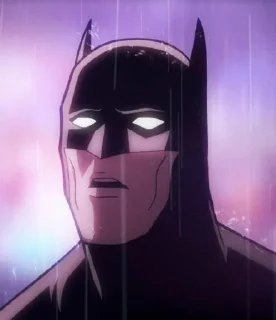 Телеграм стикер 😭 متناقض باتمان🧐