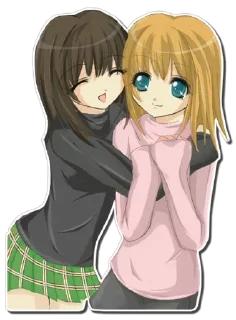 Video sticker ❤ Anime kiss 💋 @medovoe