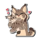 Sticker 🤗 Lynx