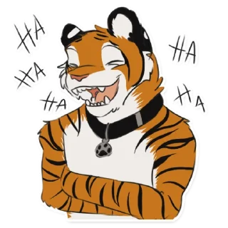 Video sticker 😆 Tisha Tiger