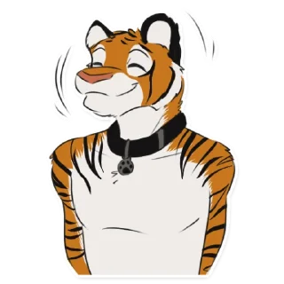 Video sticker 😋 Tisha Tiger