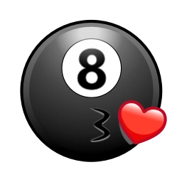 Telegram stiker 😘 8 Ball - @DMJ_Stickers
