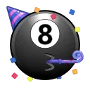 Video sticker 🥳 8 Ball - @DMJ_Stickers