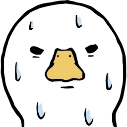 Sticker 😥 (@ShoutoEmoji) HD Duck 🪿