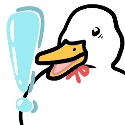 Sticker 🪿 (@ShoutoEmoji) HD Duck 🪿
