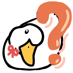Sticker ❓ (@ShoutoEmoji) HD Duck 🪿