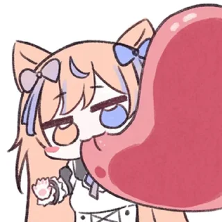 Video sticker 👅 橘色小猫 @zhaxia_cn