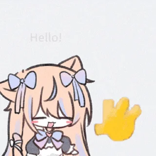 Video sticker 😄 橘色小猫 @zhaxia_cn