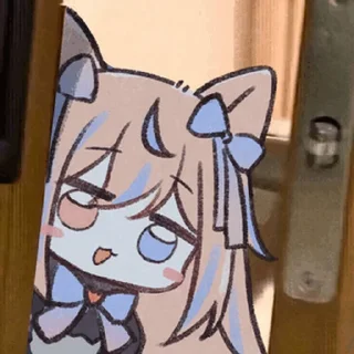 Sticker 👀 橘色小猫 @zhaxia_cn