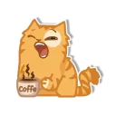 Telegram sticker 😴 persik _the_cat