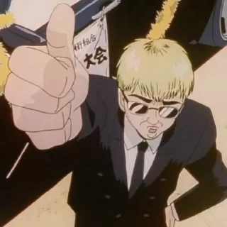 Telegram sticker 🕶 GTO | Onizuka