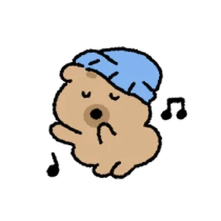 Telegram sticker ⭐ 갈색 똥강아디 @moe_sticker_bot