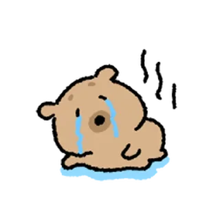 Telegram sticker ⭐ 갈색 똥강아디 @moe_sticker_bot