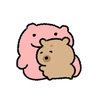 Telegram sticker ⭐ 갈색 똥강아디 @moe_sticker_bot