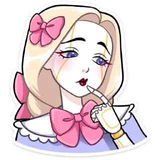 Video sticker 🥺 Кукла Алиса • @TgSticker