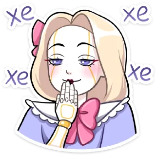 Телеграм стикер 🤭 Кукла Алиса • @TgSticker