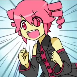 Telegram sticker 😲 🥖KASANE TETO🥖