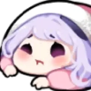 Telegram sticker 😣 ˗ˋʚ 𝑓𝑙𝑢𝑓𝑓𝑦 ♡︎ @I1RRN ɞˊ˗