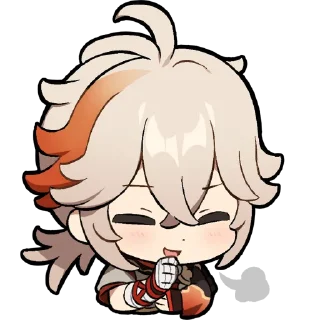 Telegram stiker 🍁 Genshin emoji by @rennanan