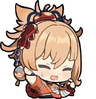 Telegram stiker 🎇 Genshin emoji by @rennanan