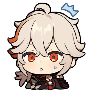Telegram stiker 🍁 Genshin emoji by @rennanan
