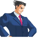 Telegram sticker 😎 Phoenix Wright