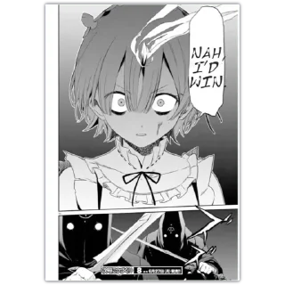 Телеграм стикер ❤️ Re:zero by Limbo