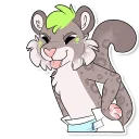 Telegram sticker 😝 Timidi