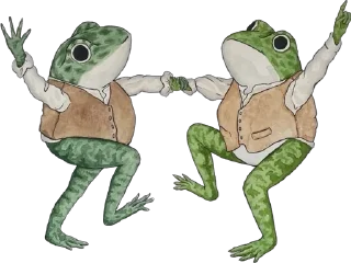 Telegram sticker 👯‍♂️ Paige Tompkins draws