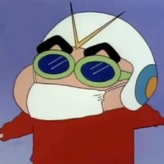 Sticker 😷 crayon shinchan