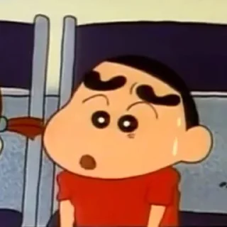 Telegram sticker 😦 crayon shinchan