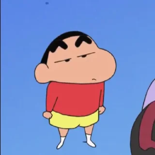 Telegram sticker 😑 crayon shinchan