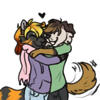 Telegram sticker 🥰 Hato
