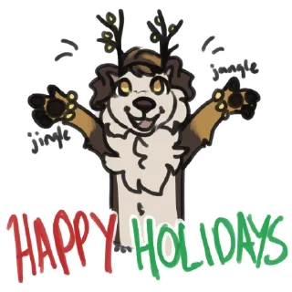 Telegram sticker ☃️ Hato