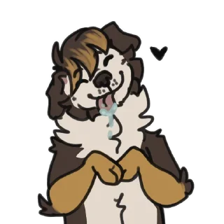 Telegram sticker 😚 Hato