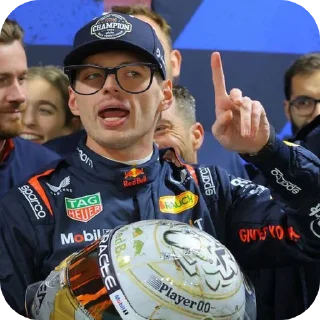 Telegram sticker 🤓 F1 being ✨️F1✨️ @yepinterestingtelegram
