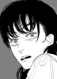 Telegram sticker 😧 Chainsaw Man II