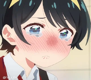 Video sticker 😢 Kanojo, Okarishimasu 2 @fixfox