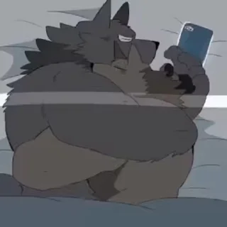 Telegram sticker 💤 Hyaku :: @fStikBot