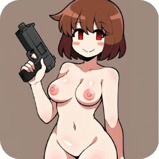 Telegram sticker 👄 Chara R34