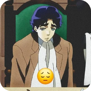 Sticker 😞 𝐉𝐨𝐣𝐨 𝐑𝐞𝐟𝐞𝐫𝐞𝐧𝐜𝐞 @alistickers1